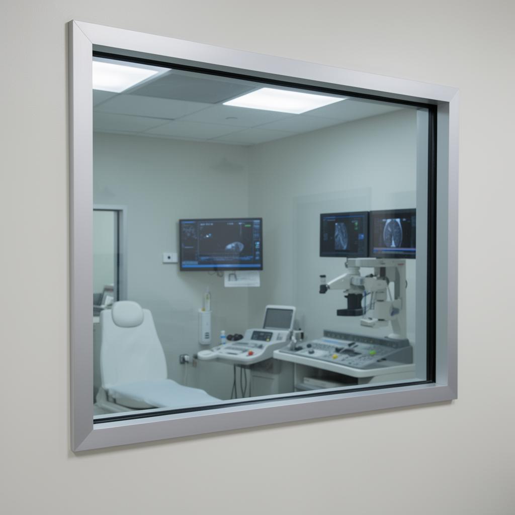 X-Ray Radiation Shielding Glass